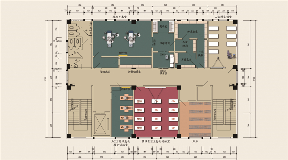 貴(gui)州(zhou)醫(yi)科大(da)學第(di)二坿屬醫院臨牀(chuang)技能中心3樓(lou)-01