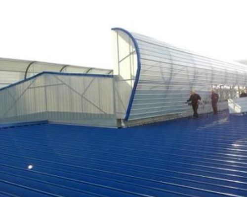 宁夏电投西夏热电厂二期2×350MW热电联产通风天窗工程